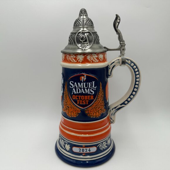 Samuel Adams 2024 October Fest Limited Edition Beer Stein #5640 / Brand New - Picture 3 of 14